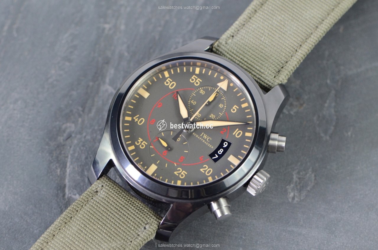 IWC Pilot Chronograph Top Gun Miramar Mens watch Unisex Automatic Ceramic IW388002
