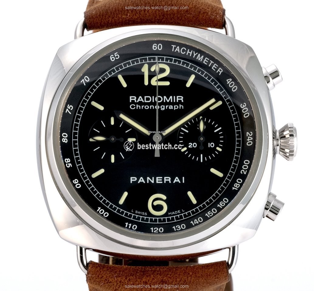 Panerai Radiomir Chronograph Mens watch Unisex Automatic Steel PAM 00288
