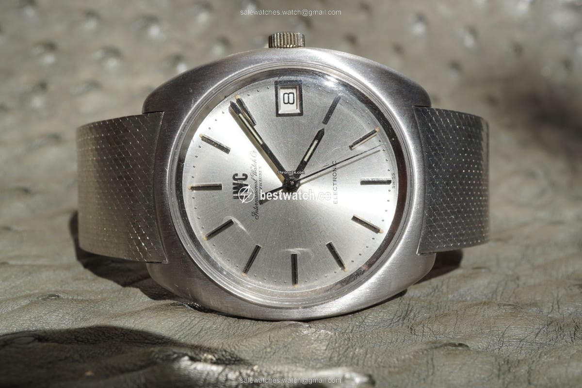 IWC Mens watch Unisex Quartz White gold 9601
