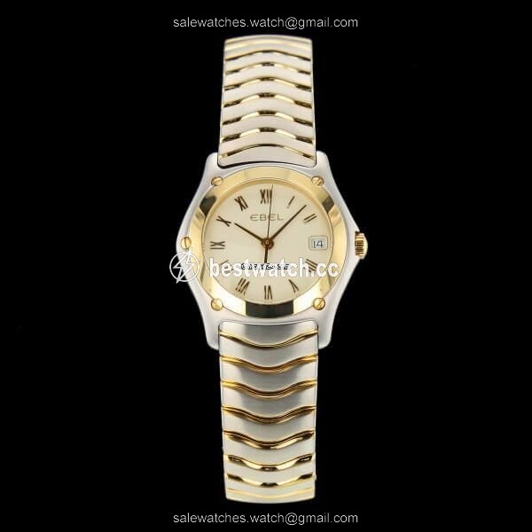 Ebel Classic Womens watch Quartz Gold Steel 1087F21