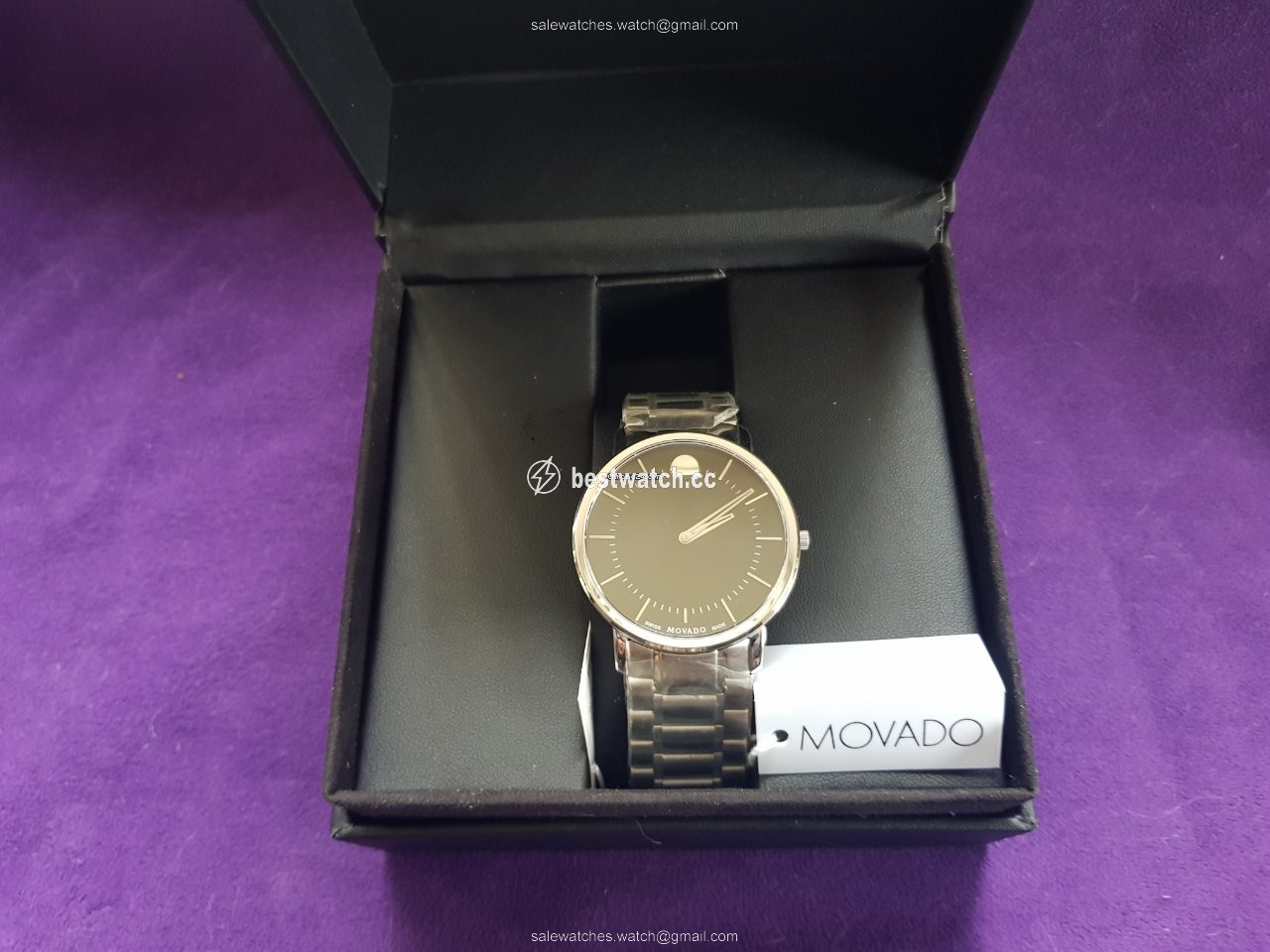 Movado TC Mens watch Unisex Quartz Steel 0606687