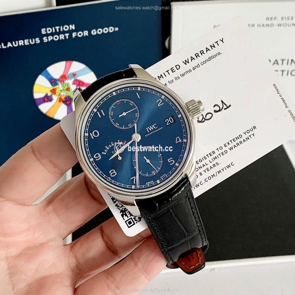 IWC Mens watch Unisex Manual winding Steel IW515301