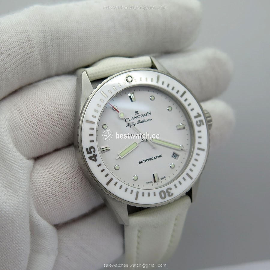 Blancpain Fifty Fathoms Bathyscaphe Womens watch Automatic Steel 5100-1127-NAWA
