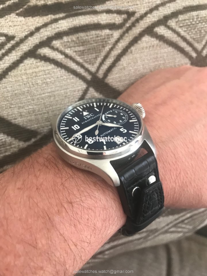 IWC Big Pilot Mens watch Unisex Automatic Platinum IW5002