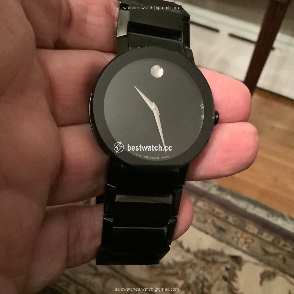 Movado Sapphire Mens watch Unisex Quartz Steel 0606882