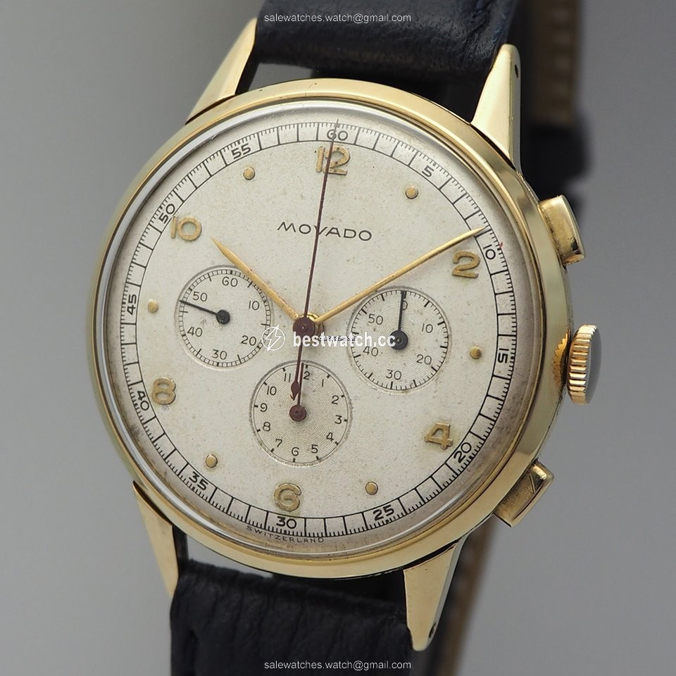 Movado Manual winding Yellow gold 49036