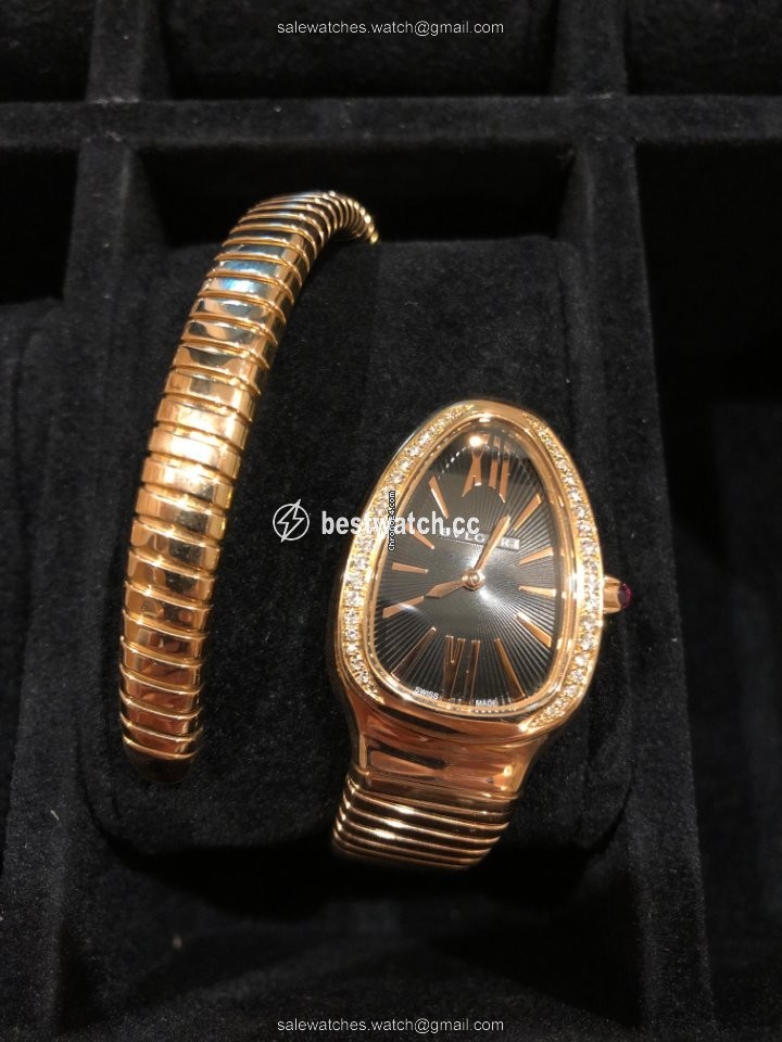Bulgari Serpenti Womens watch Quartz Rose gold 101815