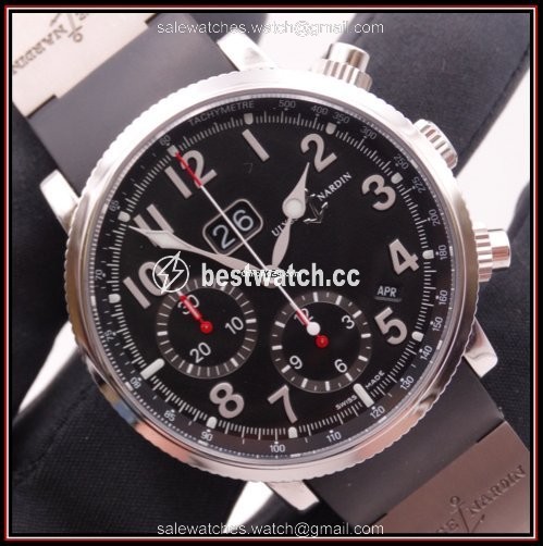 Ulysse Nardin Marine Chronograph Mens watch Unisex Automatic Steel 513-22