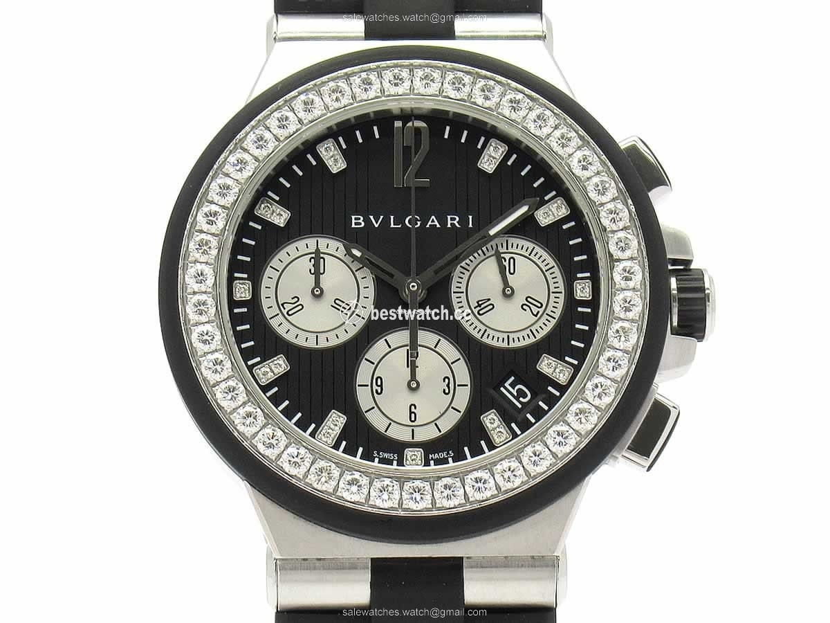 Bulgari Diagono Mens watch Unisex Automatic Steel DG40BSDVDCH 8