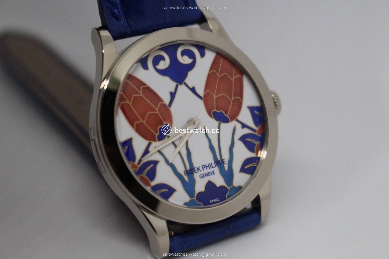 Patek Philippe Calatrava Mens watch Unisex Automatic White gold 5089G-024