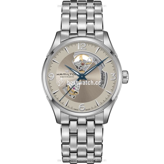 Hamilton Jazzmaster Open Heart Mens watch Unisex Automatic Steel H32705121
