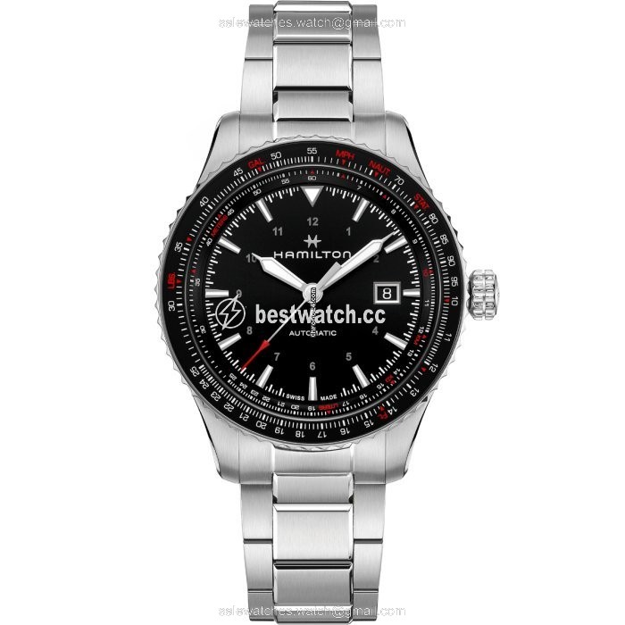 Hamilton Khaki Aviation Mens watch Unisex Automatic Steel H76615130