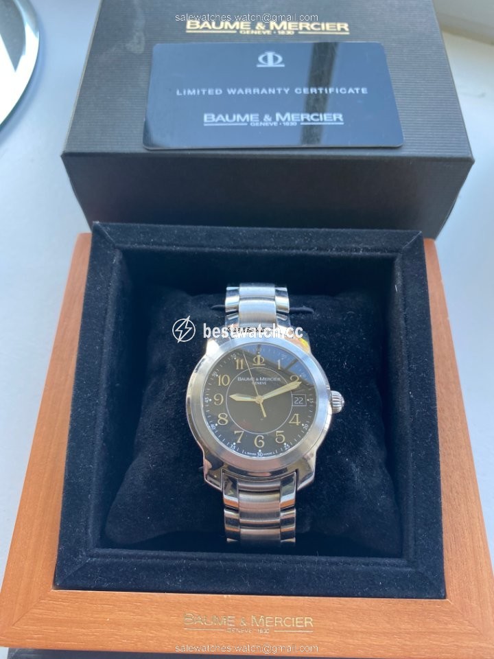 Baume & Mercier Capeland Mens watch Unisex Quartz Steel 65531