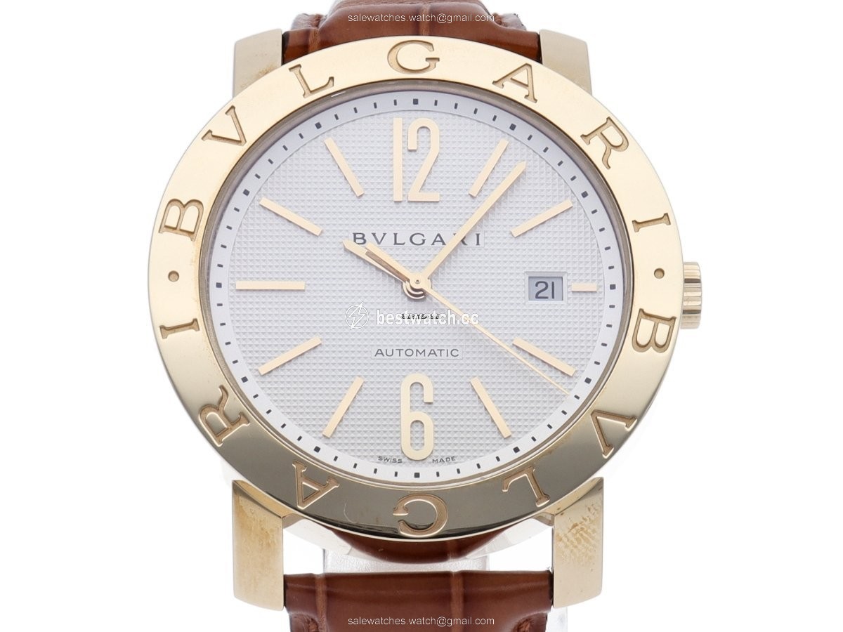 Bulgari Bulgari Mens watch Unisex Automatic Yellow gold BB42WGLD N