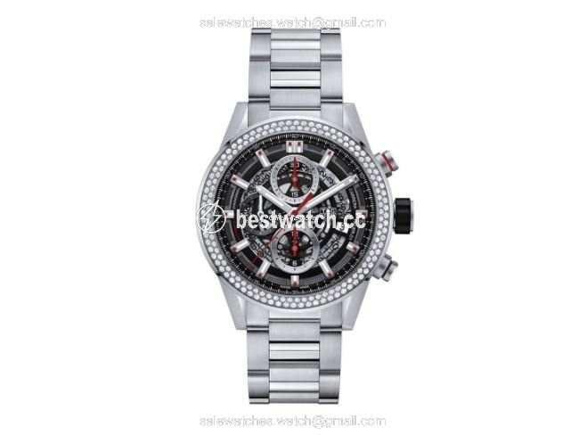 TAG Heuer Carrera Calibre HEUER 01 Mens watch Unisex Automatic Steel CAR201P.BA0766