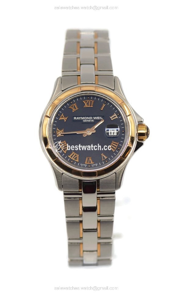 Raymond Weil Parsifal Womens watch Quartz Gold Steel 9460-SG-00308