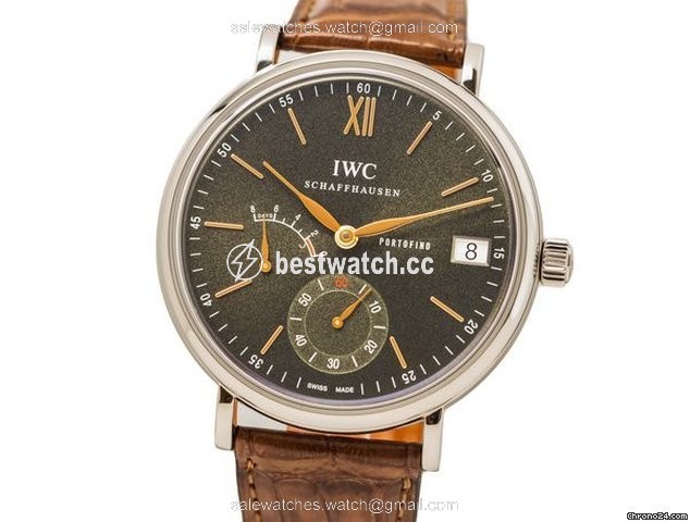 IWC Portofino Hand-Wound Mens watch Unisex Manual winding Steel 510117