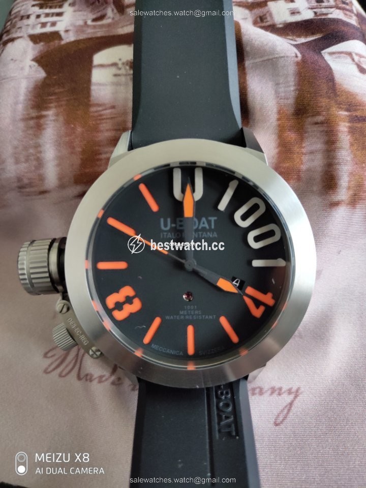 U-Boat U-1001 Mens watch Unisex Automatic Steel 6449 1