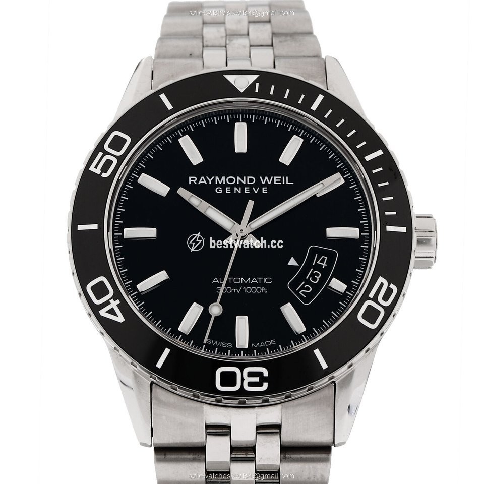 Raymond Weil Freelancer Mens watch Unisex Automatic Steel NUMBER 2760-ST1-20001