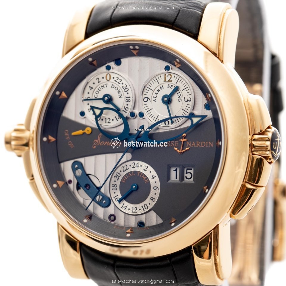 Ulysse Nardin Sonata Mens watch Unisex Automatic Rose gold 676-88