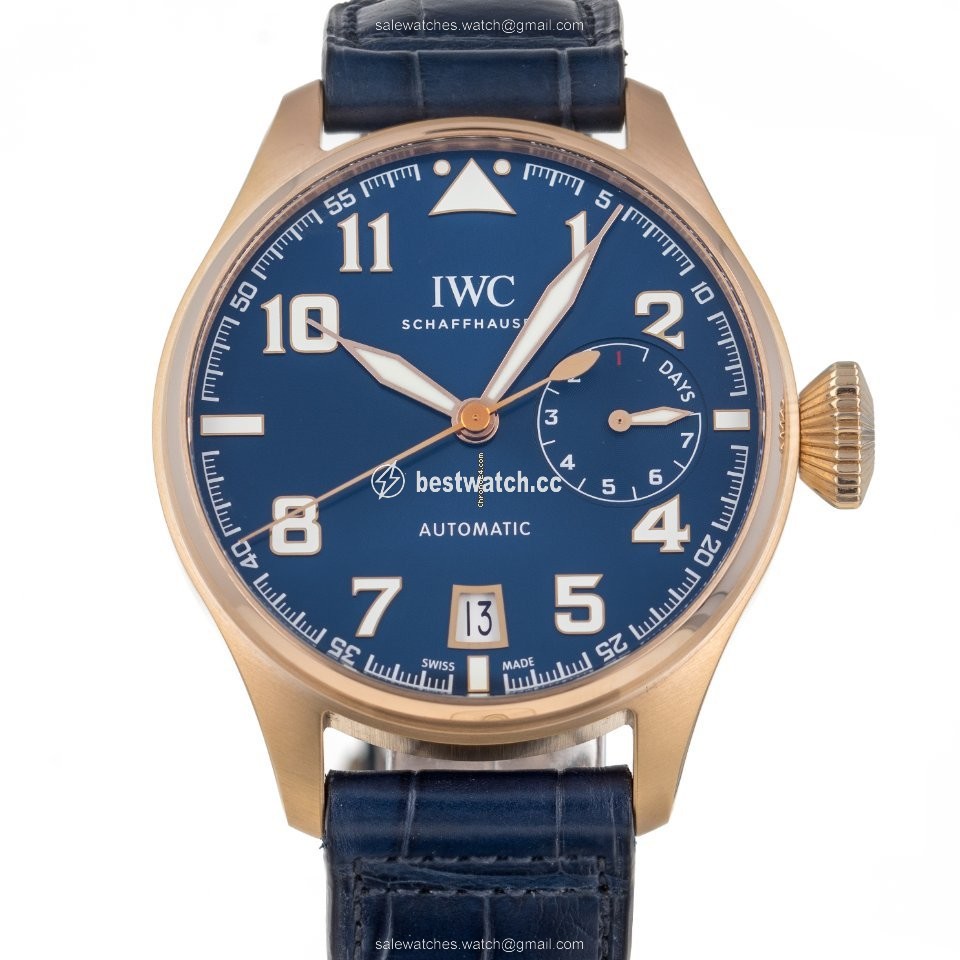 IWC Big Pilot Mens watch Unisex Automatic Rose gold IW500909