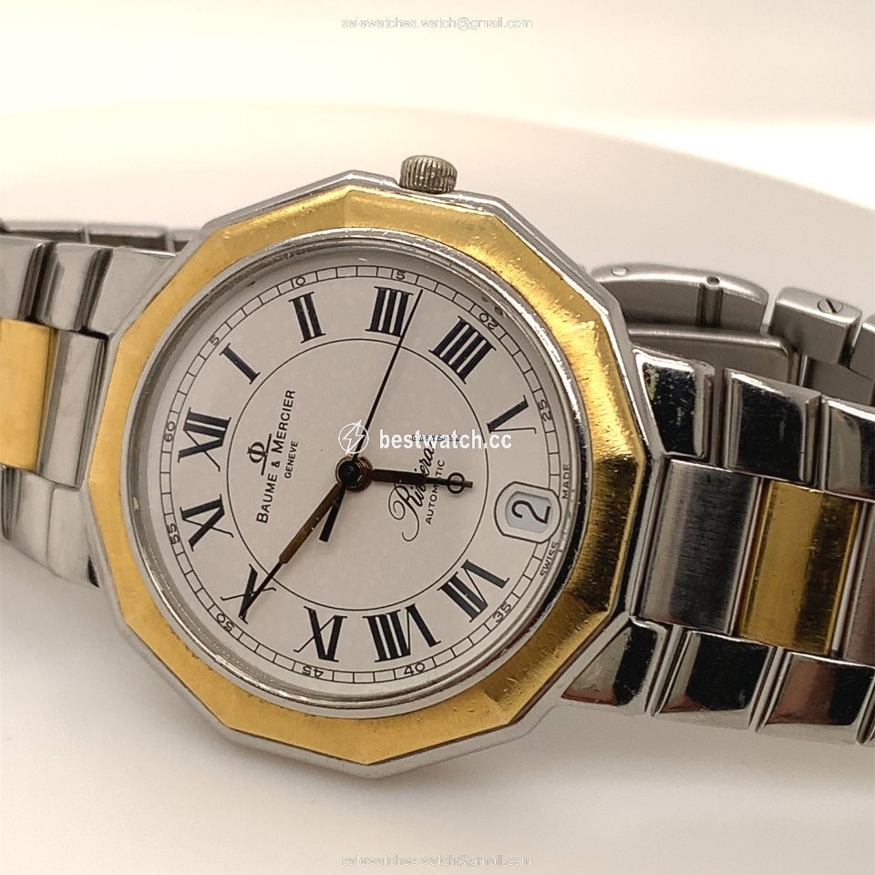 Baume & Mercier Riviera Mens watch Unisex Automatic Gold Steel 3131