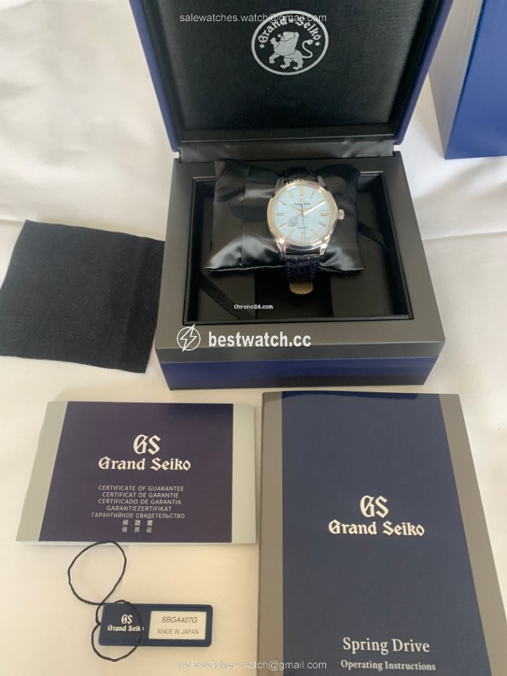 Seiko Grand Seiko Mens watch Unisex Automatic Steel SBGA407