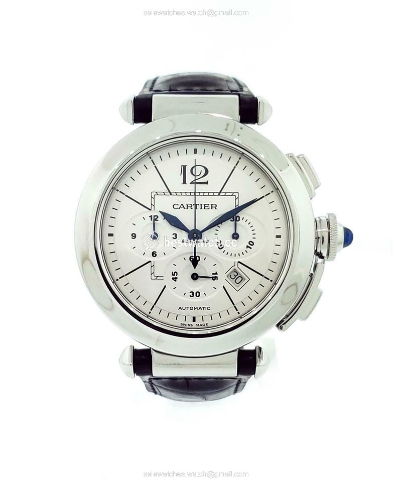 Cartier Pasha Mens watch Unisex Automatic Steel W3108555