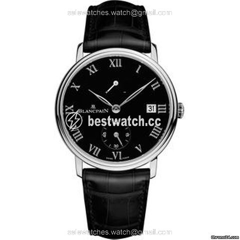 Blancpain Villeret Mens watch Unisex Manual winding Platinum 6614-3437-55B