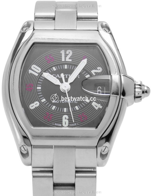 Cartier Roadster Mens watch Unisex Automatic Steel W62002V3 2510