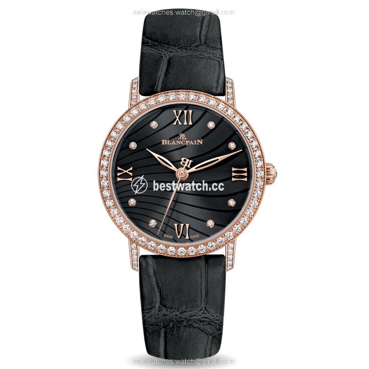 Blancpain Villeret Ultra-Slim Womens watch Automatic Red gold 6104-2930-55A