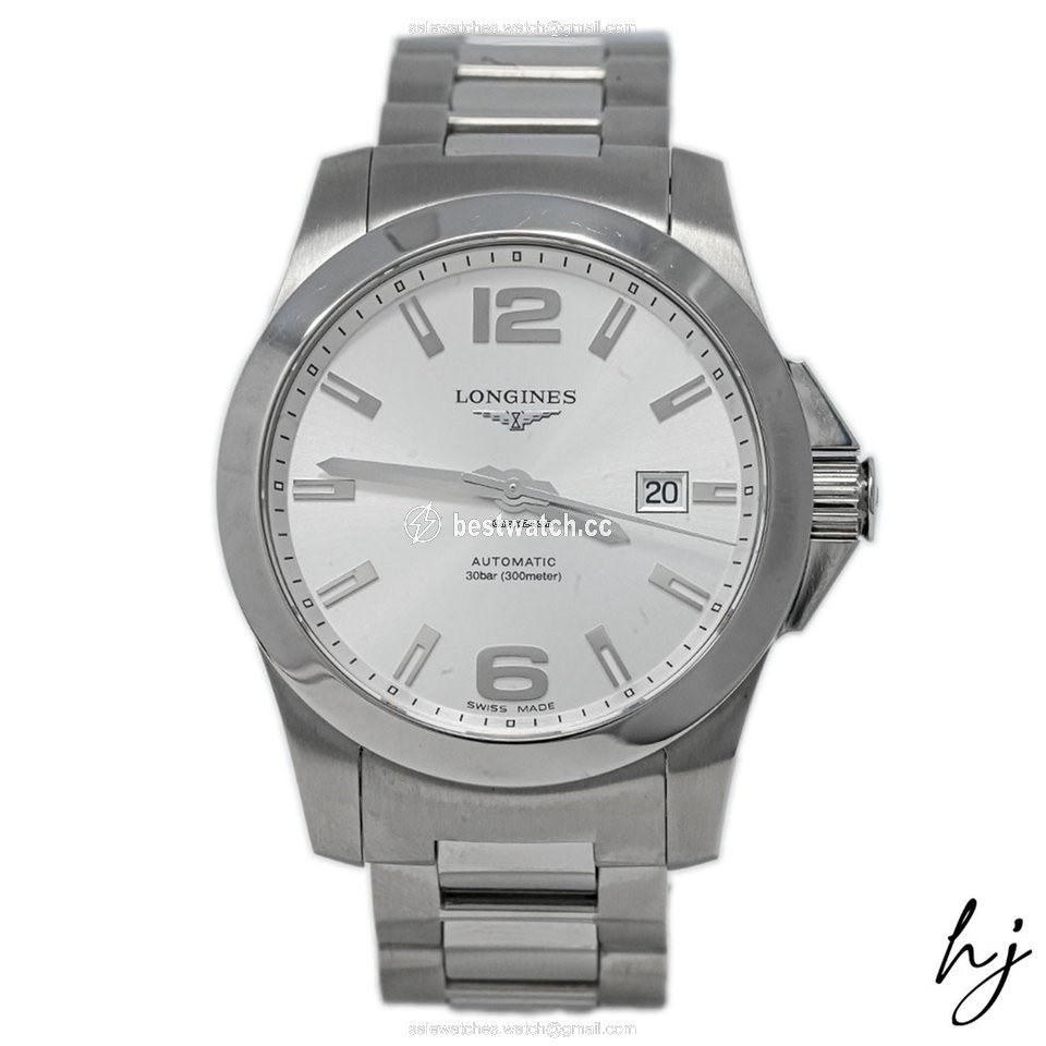 Longines Conquest Mens watch Unisex Automatic Steel L3.677.4.76.6