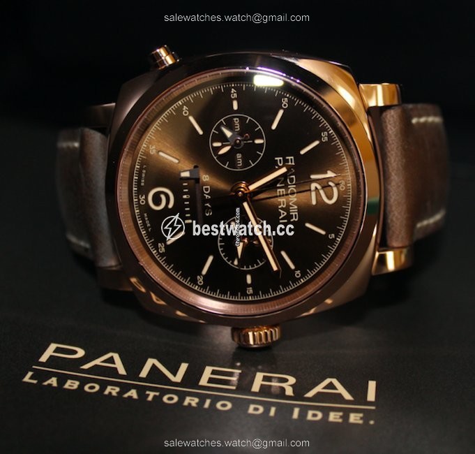 Panerai Special Editions Mens watch Unisex Manual winding Rose gold PAM 00502