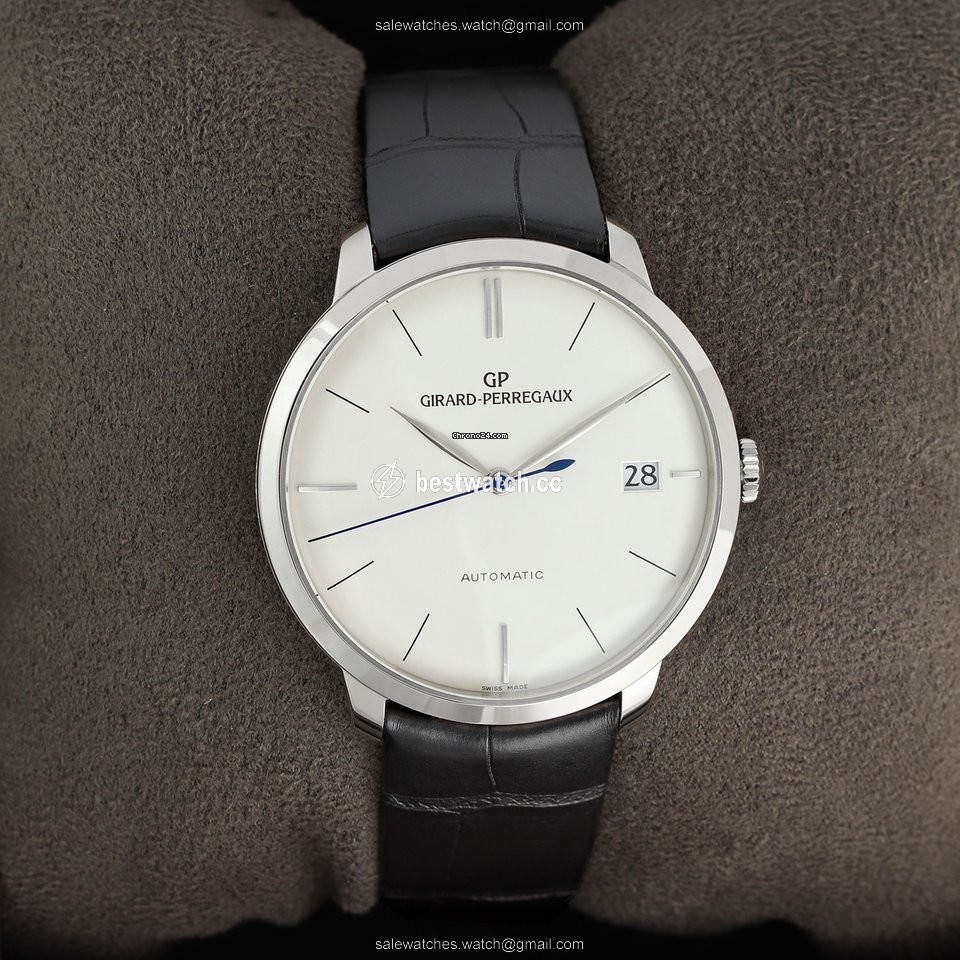 Girard Perregaux 1966 Mens watch Unisex Automatic White gold 49527-53-131-bk6a
