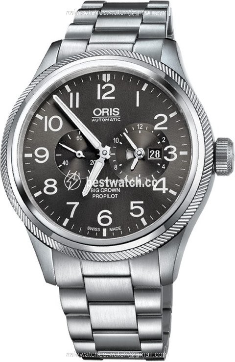 Oris Big Crown ProPilot Worldtimer Mens watch Unisex Automatic Steel 01 690 7735 4063-07 8 22 19-1