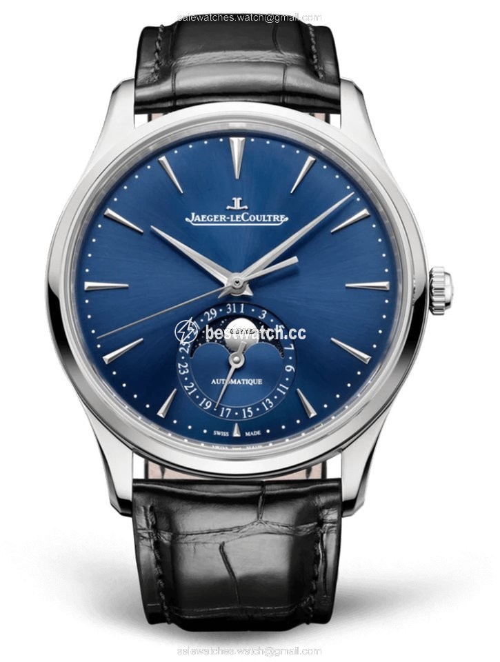 Jaeger-LeCoultre Master Ultra Thin Moon Mens watch Unisex Automatic Steel 1368480