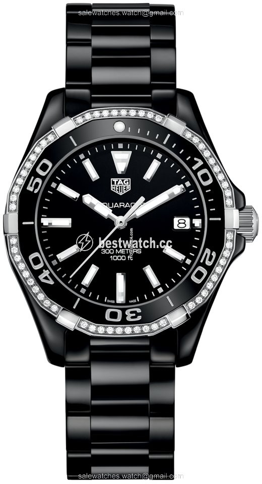 TAG Heuer Aquaracer Lady Womens watch Quartz Ceramic WAY1395.BH0716