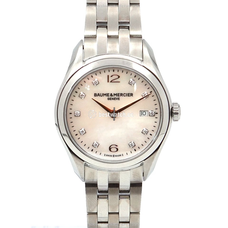 Baume & Mercier Clifton Womens watch Quartz Steel MOA10176