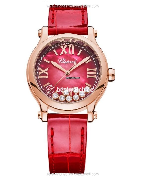 Chopard Happy Sport Womens watch Automatic Rose gold 275378-5005