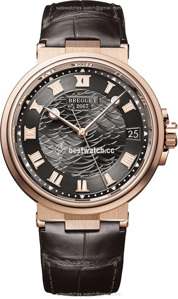 Breguet Marine Mens watch Unisex Automatic Rose gold 5517br g3 9zu