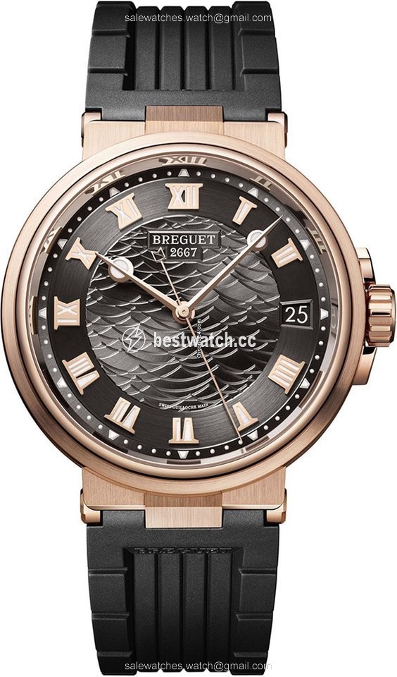 Breguet Marine Mens watch Unisex Automatic Rose gold 5517br g3 5zu