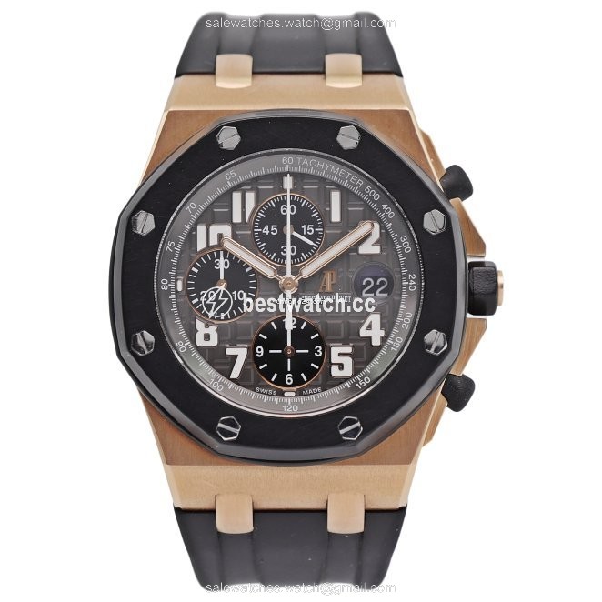 Audemars Piguet Royal Oak Offshore Chronograph Mens watch Unisex Automatic Rose gold 25940OK.OO.D002.CA.01