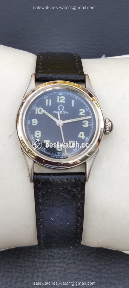 Omega Mens watch Unisex Manual winding Steel 2256