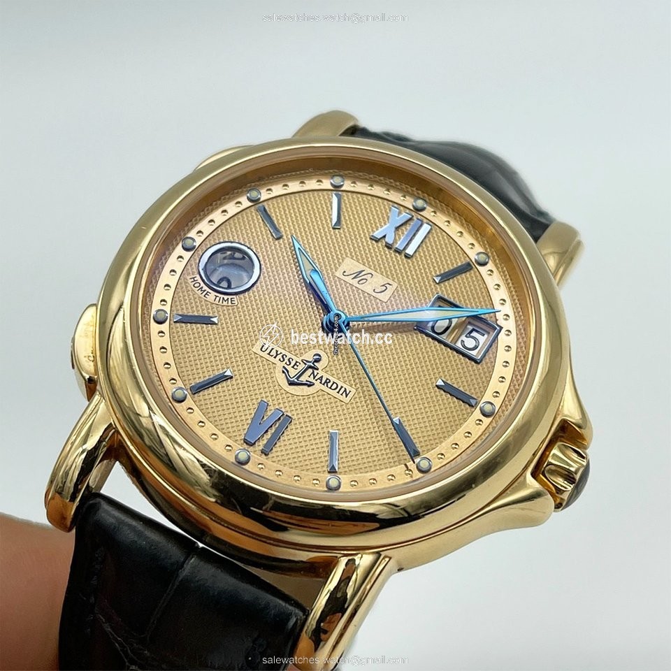Ulysse Nardin San Marco Mens watch Unisex Automatic Rose gold 226-88