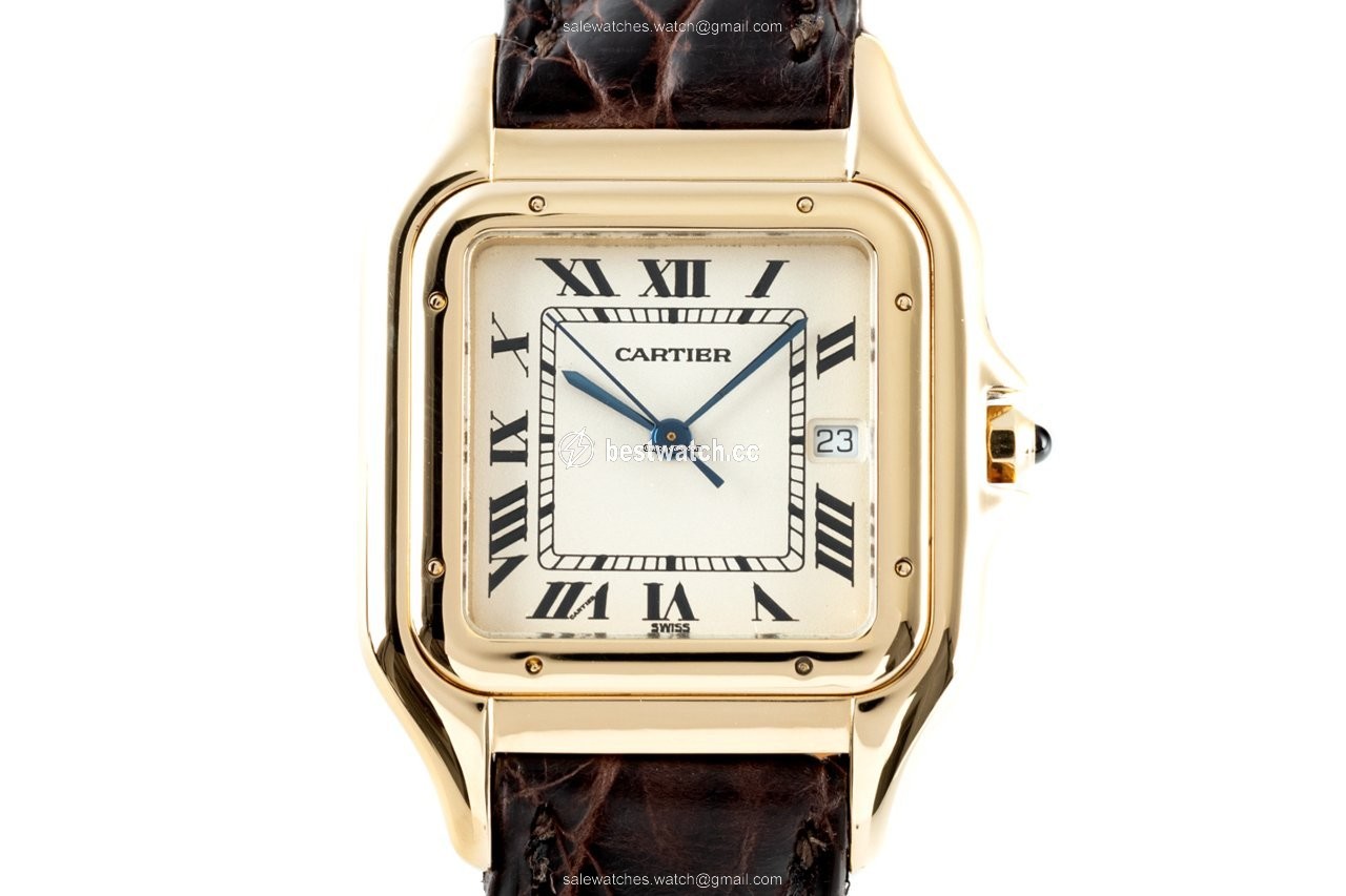 Cartier Panthere Mens watch Unisex Quartz Yellow gold 8839