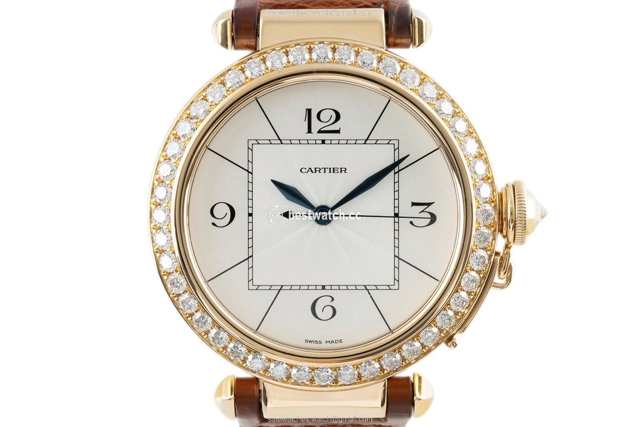 Cartier Pasha Womens watch Automatic Yellow gold WJ120351