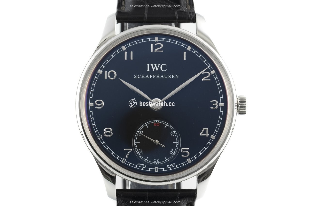 IWC Portuguese Hand-Wound Mens watch Unisex Manual winding Steel IW545405