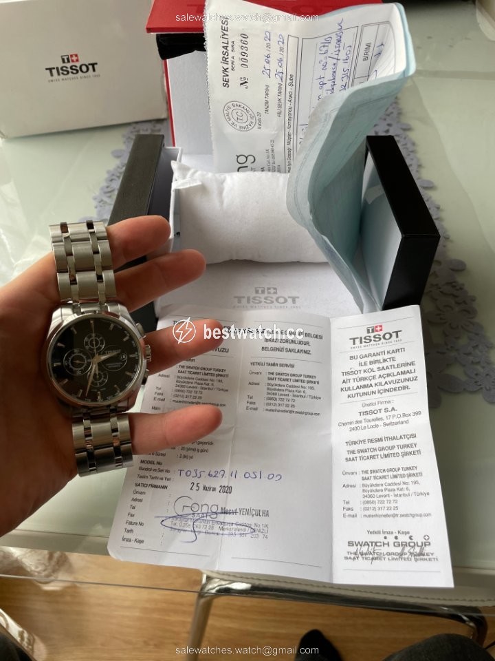 Tissot Couturier Mens watch Unisex Automatic Steel T0356271105100