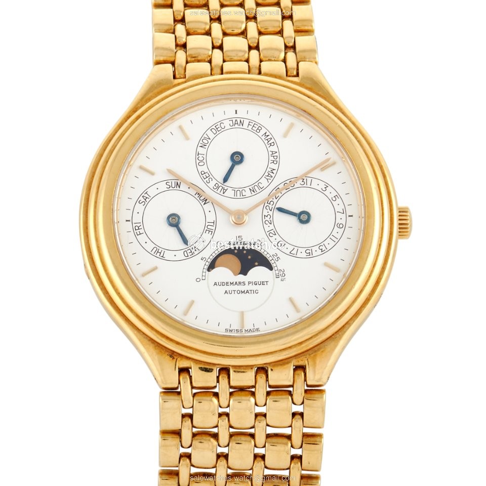 Audemars Piguet Mens watch Unisex Automatic Yellow gold 15809