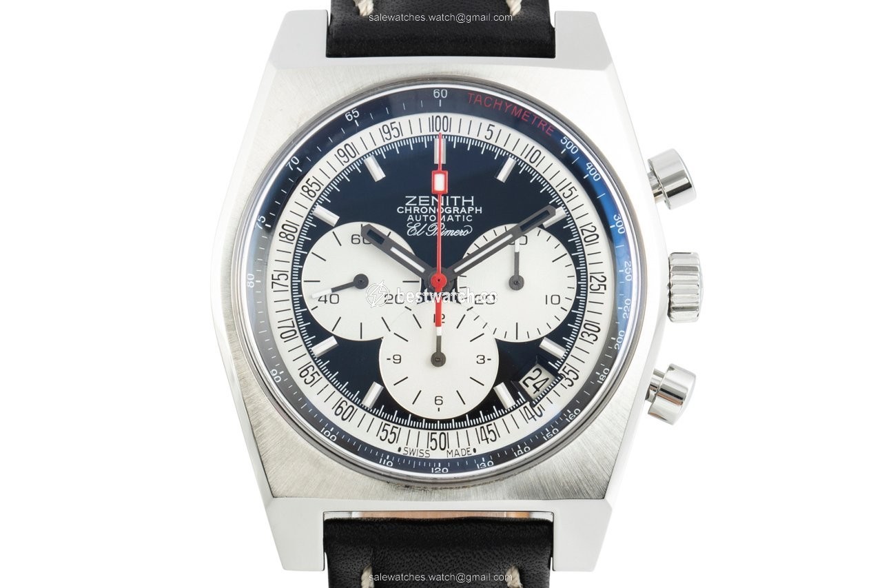 Zenith El Primero New Vintage 1969 Mens watch Unisex Automatic Steel 03.1969.469